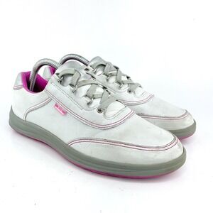 SAS Sporty‎ Women Lace Up Casual Leather Shoe White Pink 9S Tripad